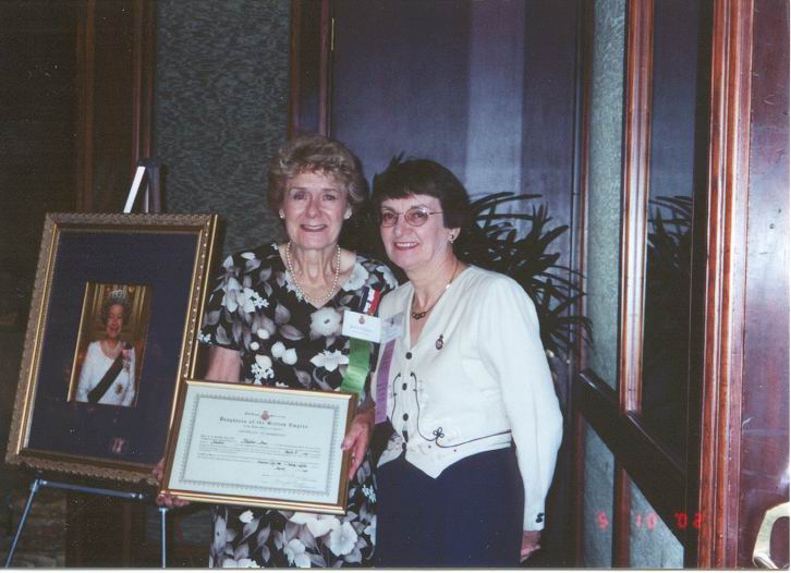 Receiving our State Charter, March 2002